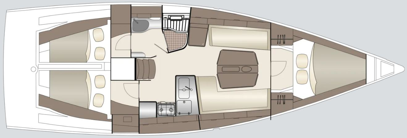 Segelboot mieten in Punat - Dehler Dehler 38 SQ