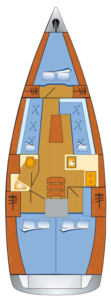 Segelboot mieten in Heiligenhafen - Bavaria Cruiser 34
