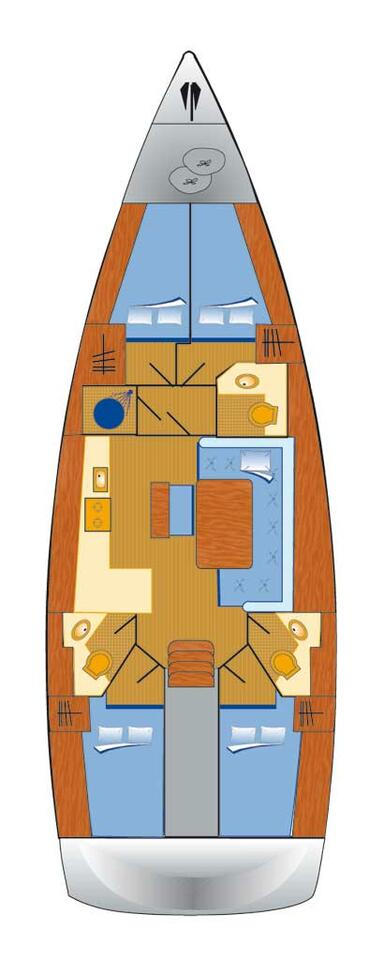 Boot mieten Flensburg günstig Cruiser 46