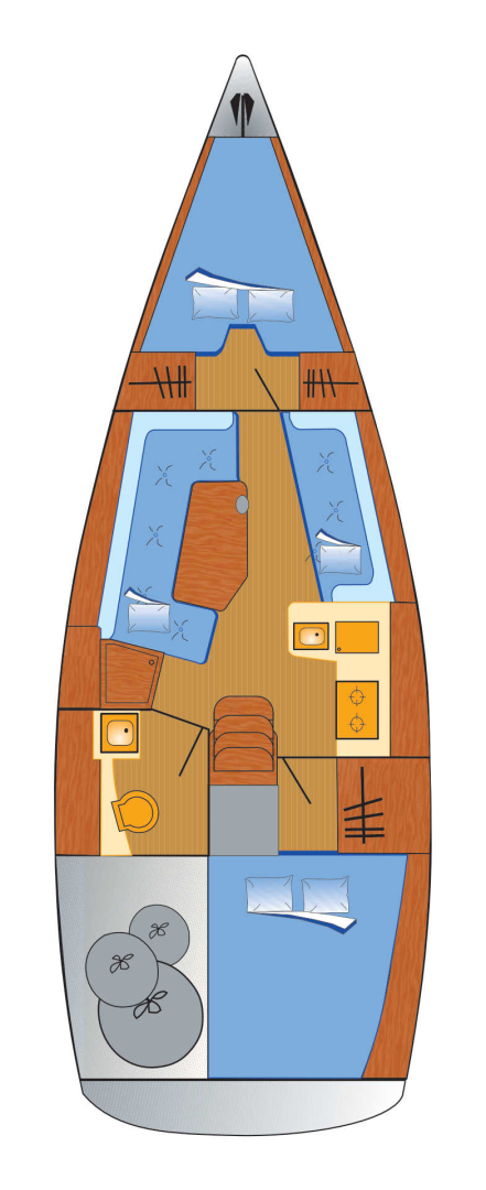 Hanse Hanse 320 mieten Heiligenhafen
