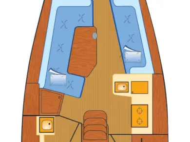 Hanse Hanse 320 mieten Heiligenhafen