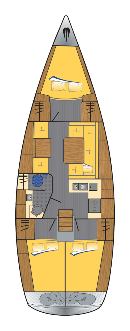 YachtCharter in Heiligenhafen - Hanse Hanse 370 auf SamBoat