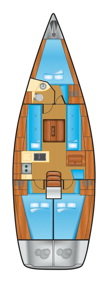 Boot mieten Heiligenhafen günstig Salona 38