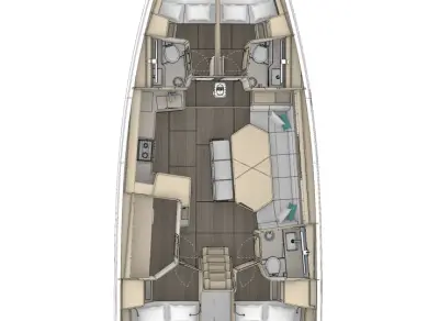 Vermietung Segelboot Dufour mit Führerschein