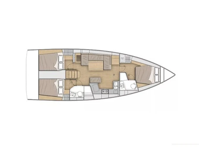 Ein Bénéteau Oceanis 40.1 mieten in Rhodos