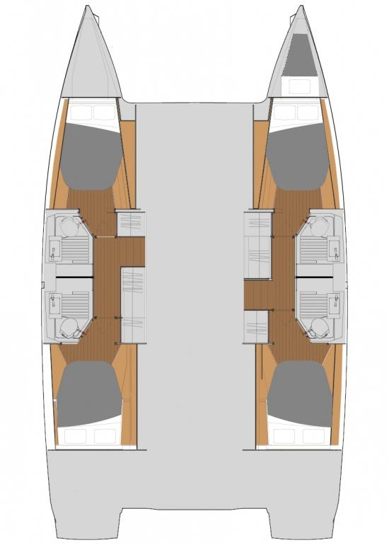 Fountaine Pajot Astrea 42 mieten Trogir