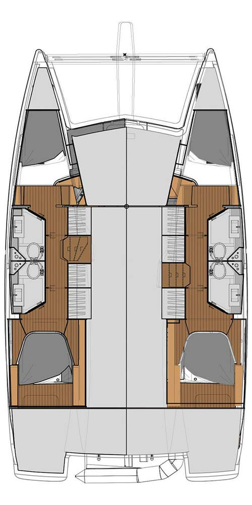 Bootsverleih Fountaine Pajot Lucia 40 Lefkáda Samboat