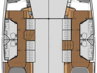 Bootsverleih Fountaine Pajot Lucia 40 Lefkáda Samboat