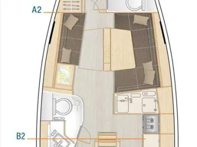 Hanse Hanse 388 mieten Šibenik