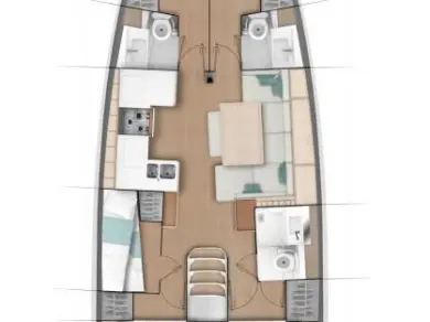 Segelboot mieten in Trogir - Jeanneau Sun Odyssey 490