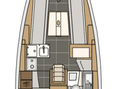 Vermietung Segelboot Elan mit Führerschein