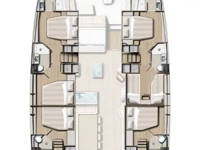 Ein Bali Bali 5.4 - 6 + 1 cab. mieten in Road Town