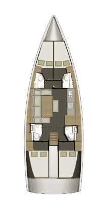 Segelboot mieten in Biograd na Moru - Dufour Dufour 460 Grand Large