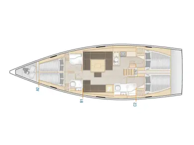 Boot mieten Biograd na Moru günstig Hanse 458