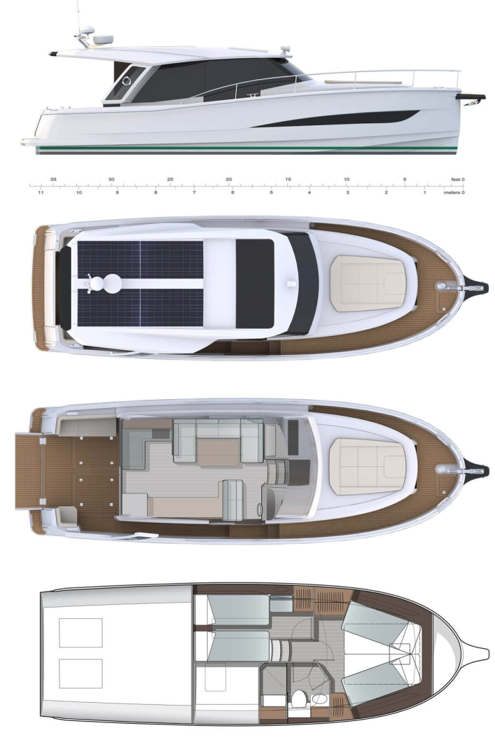 Ein Greenline Yachts Greenline 39 mieten in Pirovac