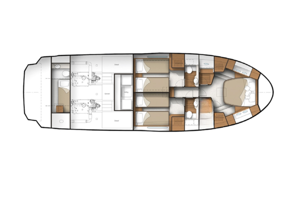 Ein Greenline Yachts Greenline 48 Fly mieten in Biograd na Moru