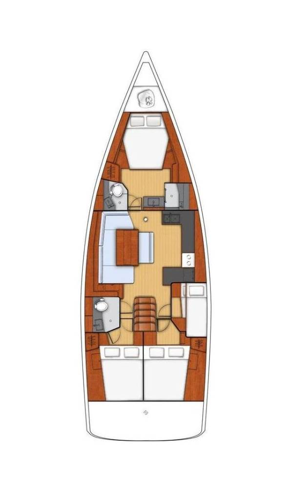 Segelboot mieten in Split - Bénéteau Oceanis 48