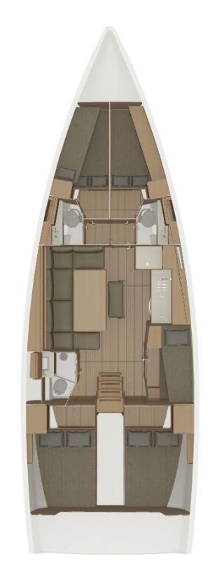 YachtCharter in Trogir - Dufour Dufour 460 Grand Large auf SamBoat
