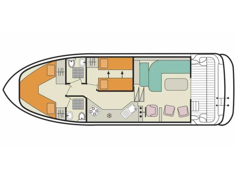 Le Boat Caprice mieten Castelnaudary