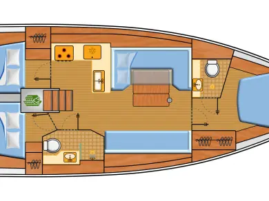 Ein Hanse Hanse 410 mieten in Pula