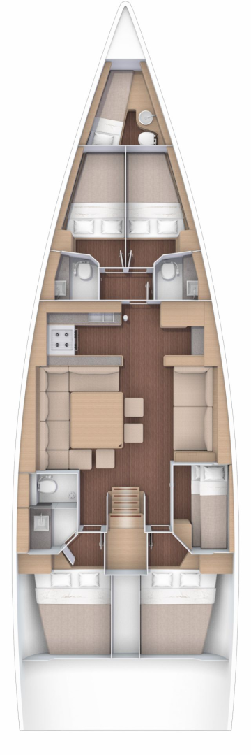 Segelboot mieten in Trogir - Dufour Dufour 56 Exclusive