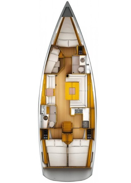 Vermietung Segelboot Jeanneau mit Führerschein