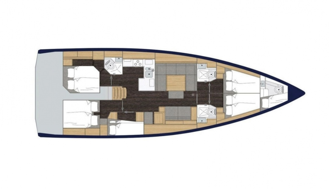 Bootsverleih Bavaria Bavaria C50 Nikiána Samboat