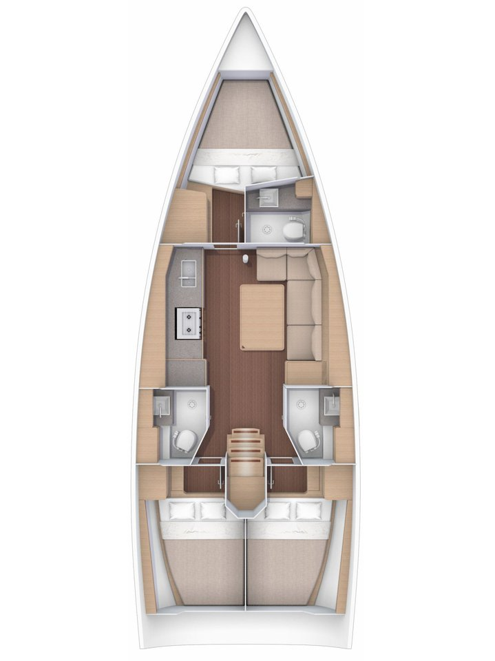 YachtCharter in Lefkáda - Dufour Dufour 390 auf SamBoat