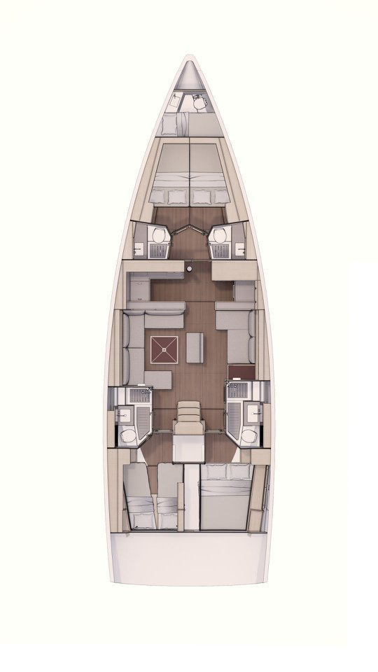 YachtCharter in Road Town - Dufour Dufour 530 auf SamBoat