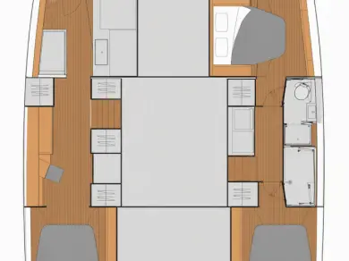 Ein Fountaine Pajot Saona 47 mieten in Frenchtown