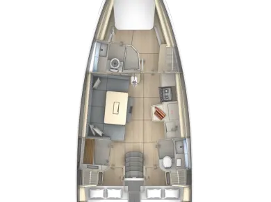 YachtCharter in Marseille - Dufour Dufour 41 auf SamBoat