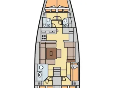 Vermietung Segelboot Dufour mit Führerschein