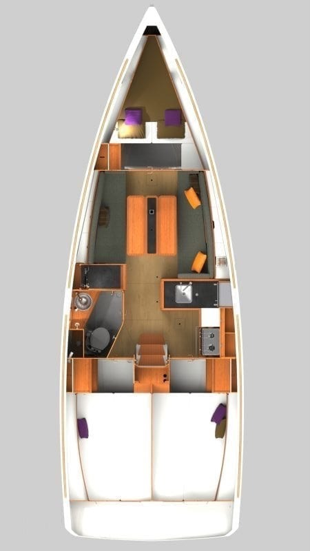 Boot mieten Road Town günstig Sun Odyssey 349