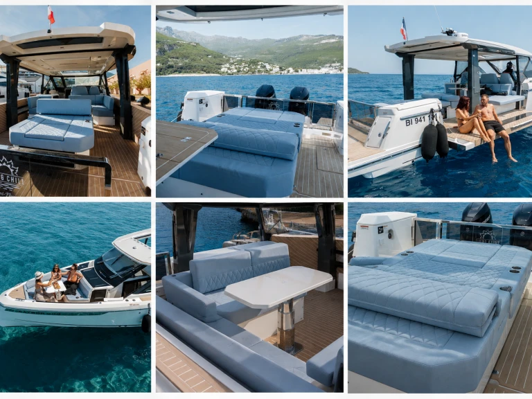 Bootsverleih Saxdor Saxdor 400 GTO Saint-Florent Samboat