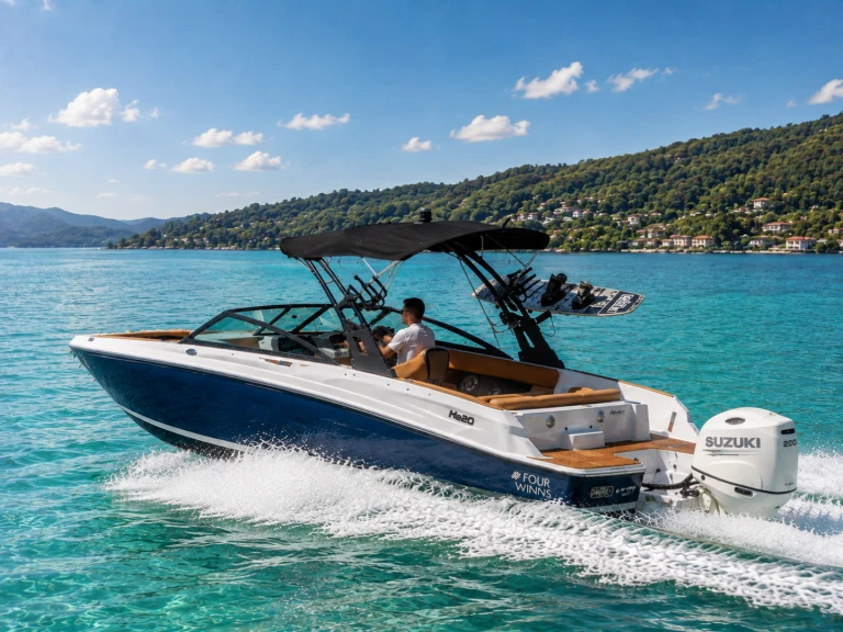 Vermietung Motorboot Four Winns mit Führerschein