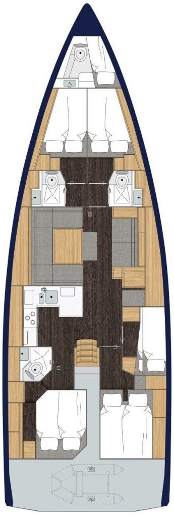 Vermietung Segelboot Bavaria mit Führerschein