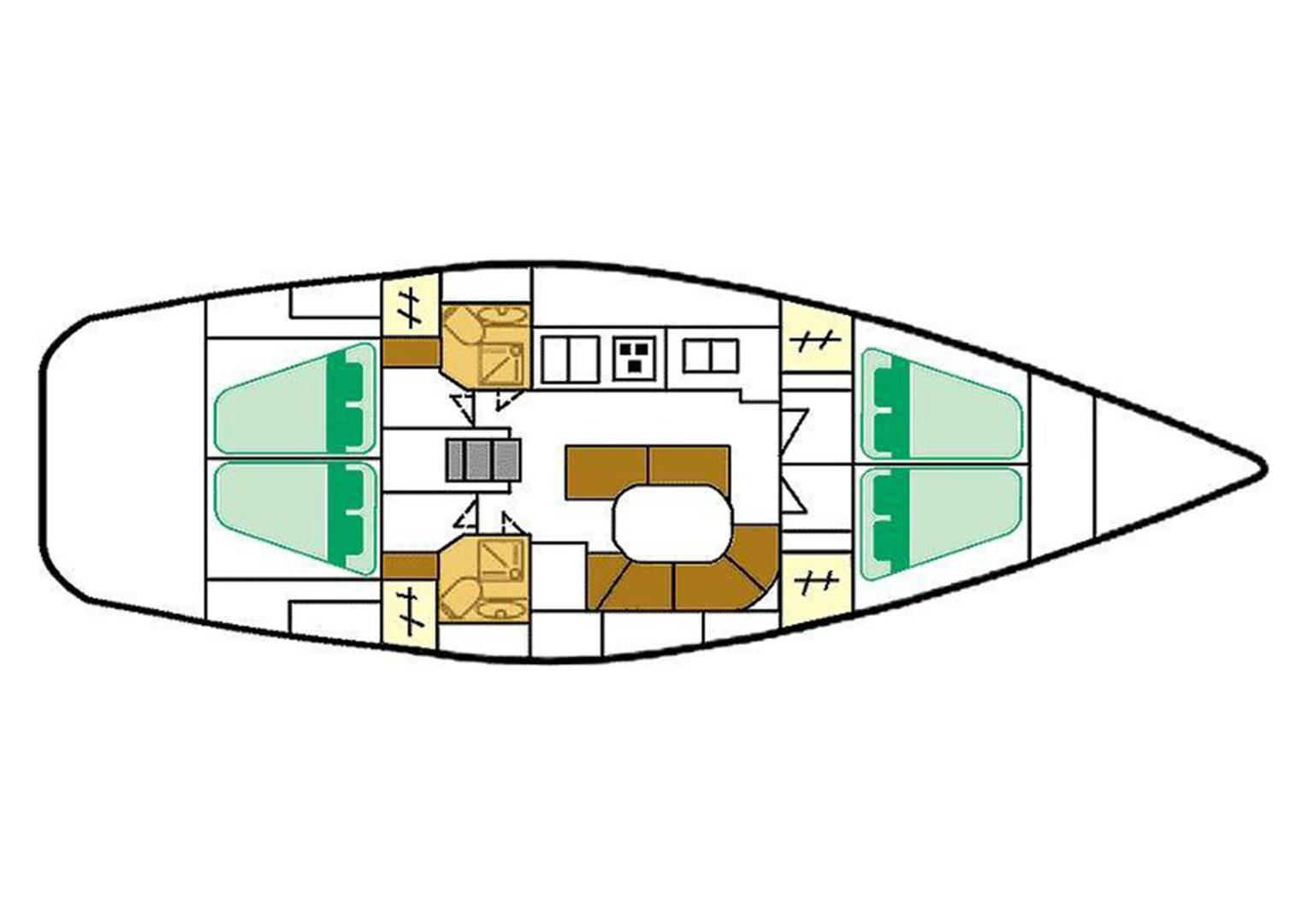YachtCharter in Álimos - Bénéteau Oceanis 461 Clipper auf SamBoat