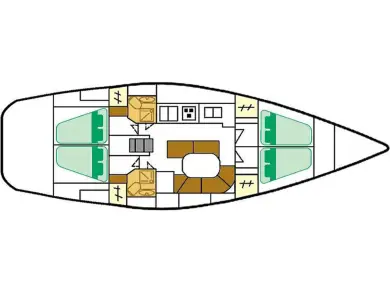 YachtCharter in Álimos - Bénéteau Oceanis 461 Clipper auf SamBoat