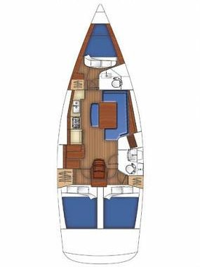 YachtCharter in Adaköy - Bénéteau Oceanis 40 auf SamBoat