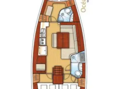 Ein Bénéteau Oceanis 43 mieten in Adaköy