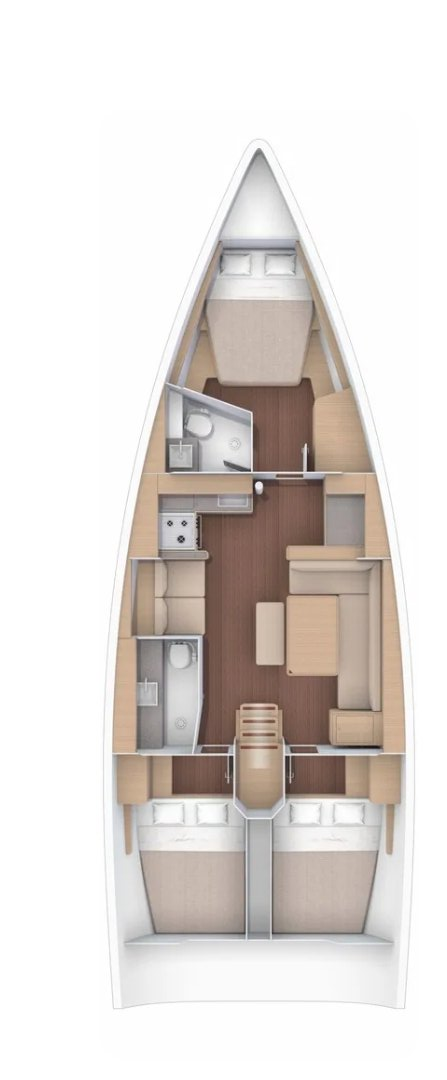 Boot mieten Milazzo günstig Dufour 430