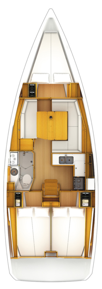 Segelboot mit oder ohne Skipper Jeanneau mieten in Ajaccio