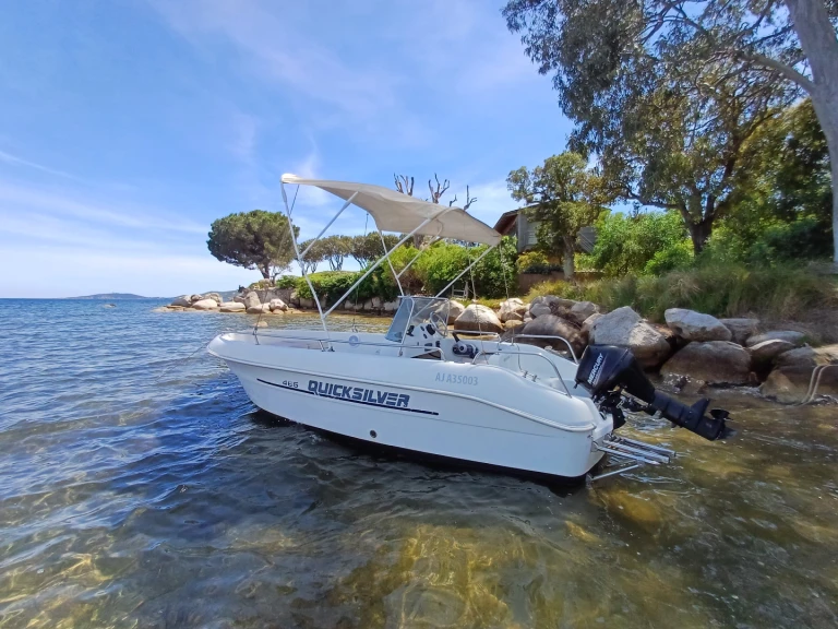 Motorboot mit oder ohne Skipper Quicksilver mieten in Porto-Vecchio