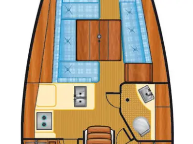 Ein Bénéteau Oceanis 34 mieten in Flensburg