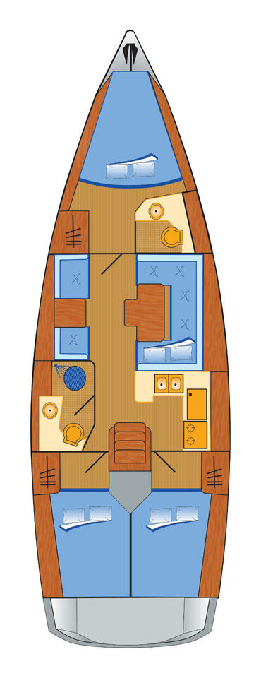 Segelboot mit oder ohne Skipper Jeanneau mieten in Flensburg