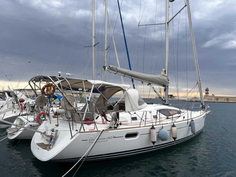 Segelboot mieten in Porto Monopoli - Jeanneau Sun odissey 42 DS Performance 