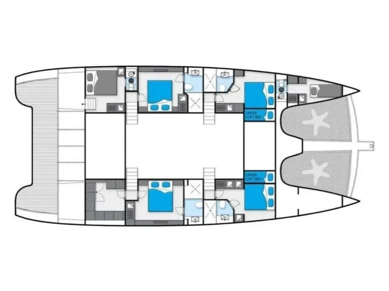 Katamaran mieten in Bonifacio - Sunreef Sunreef 74