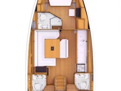 Ein Jeanneau Sun Odyssey 479 - 3 cab. mieten in Fethiye