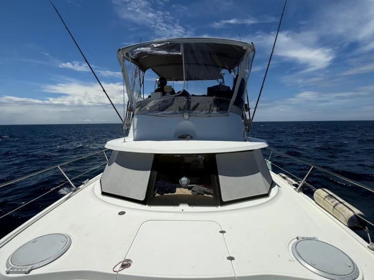 Ein Fountaine Pajot Highland 35 Pilot mieten in Baie Sainte Anne
