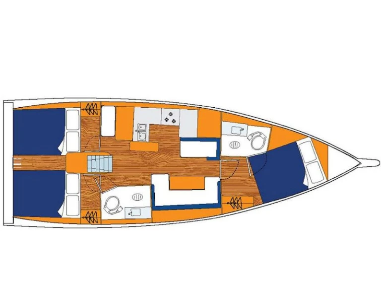 Segelboot mit oder ohne Skipper Jeanneau mieten in Gouviá